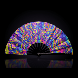Festival Fans « Psychedelic Melt » violets pour Goa et la psytrance